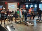 Electronic Cornhole Scoreboard With Drink Holder   Tailgate Bags 