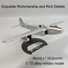 1 72 Wwii Usa Bell P-59b Airacomet Jet Fighter Model Diecast Military Collection
