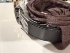 Authentic Christian Dior Cd Logo Gold Buckle Belt Brown Box auth Card Unworn