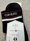 Tavi Aria Grip Socks Club Pilates Small Nwt Burgundy Stripe Women   s 6-8