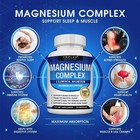 Magnesium Complex Supplement 1000mg 8 Types Magnesium Blend  90 Capsules