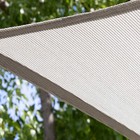 Colourtree Pergola Sun Shade Cover Universal Replacement Canopy W  Rods  Gray