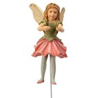     New Cicely Mary Barker Flower Fairy Garden Stake Sweet Pea Figurine Decor