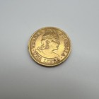 Peru Republic Verdad I Una Libra  917 Gold Coin Year 1917