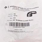 25 Pcs 3 4 Inch Close Rough 90   Elbow Copper Fittings Elkhart Epc 107c Cxc Usa