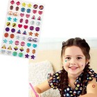  240 Piece Sticker Earrings 3d Gems Girls Earrings Self Multicolor Theme