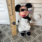 Vtg Disney Mickey Mouse Toga Bean Bag Plush Stuffed Animal Toy New