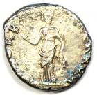 Otho Ar Denarius Silver Roman Coin 69 Ad - Very Fine Details  vf  - Rare Ruler 