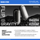 Tenga Flip Zero Gravity Male Reusable Masturbator  Stroker   Lotion Bundle