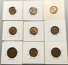 Lot Of 9 Australia Coins