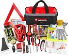 Auto Emergency Kit Set Car Tool Bag Vehicle Safety Kit Portable Roadside Temroad
