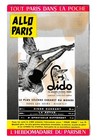 Vintage 1962 Allo Paris French Tourist Guide No 266 Le Grand Hotel Lido Cabaret