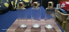 Spirit Of St Louis Art Deco Triple Flask And Tot Travelling Set