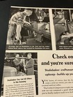1940 Studebaker Champion - Vintage Original Automotive Print Ad   Wall Art Clean