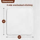 Auto Mechanic Shop Towels 100 Pack Bulk Rags 100  Cotton Commercial Grade Sho   