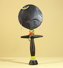 African Fertility Figure Statue Hand Carved Wood Female Sculpture Decor-g6307