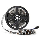 Rgb Black Pcb Led Strip Light 5050smd Waterproof Rope Tape Light With Remote 12v