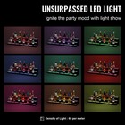 Uimoso Led Lighted Liquor Bottle Display Shelf With Rf   App Control  48  3-tier