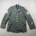 Vintage Us Army Dress Uniform Mens 40r   34r 34x30 Sergeant Jacket Pants 70s 80s