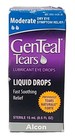 2 Genteal Tears Lubricant Eye Drops Moderate Liquid Drops 0 5 Oz Each Exp   8 26