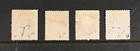 Usa Scott   O17 O19 O20 O23  F-vf Used Official  Revenue Stamp Us Cat  58