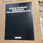 Original Ad 11-8  Rowe Jukebox Flyer Vinyl 45 200 Selection All Fine Furniture