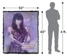 Xena Warrior Princess Blanket 50 x60  Purple Princess Throw Official