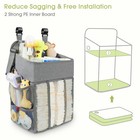 Maliton Changing Table Diaper Organizer - Baby Hanging Diaper Stacker Nursery