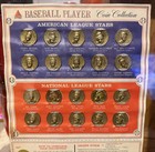 1969 Citgo Baseball Coins Complete Set  20  With Backer Board Framed Nice 