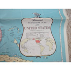 Vintage Hammond s Superior Map Of The United States Large Oversized 50  X 33 