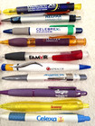 20 Chunky Pharma Promo Pens Lot Pharmaceutical Drug Rep Advertising Collectible