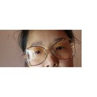 Vintage Tura Mod 423 Bbn Gold Oval Eyeglasses Frame Made In Japan80s Oversized