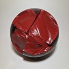 Antique Vintage Old Amber Bakelite Catalin Red Cherry Dice Art Deco Beads Block