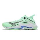 Mizuno Wave Lightning Neo 3 Green Black White Blue Men Volleyball V1ga2402-86