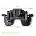 Cnc Metal Modular Dual Binocular Bridge Helmet Night Vision Nvg Dovetail Mount