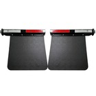 Pair Spring Loaded Mud Flap Hanger Bracket Mudflap 24x24 For Semi Truck Trailer
