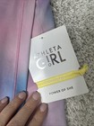 Athleta Girl Pink Tie Dye Goal Getter Athletic Skort Youth Girls Large