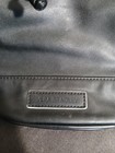 Vera Bradley Black Crescent Shoulder Bag Drawstring Closure Grommet Accent Women