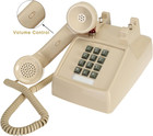 Vintage Cord Phone  Retro Landline Phone With Volume Control  Old Fashioned Loud