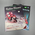 Silk Flowers 2 Leaflet Lot Lovely   Festive Craft Course Book   Plaid   7461
