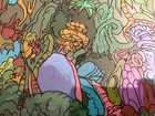He-man Original Animation Cell   Original Painted Background - Skeletor