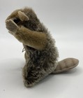 Vintage Steiff 1950s-60s  nagy  Beaver W  Tags Button 4in Mohair