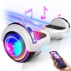 New 6 5  Kids Hoverboard W  Bluetooth Led- Electric Self Balancing Scooter