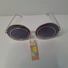 Retro Pop Sunglasses Round Circle Fashion Steampunk Vintage Style For Women