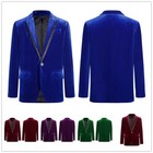 Kids Boys Suit Graduation Blazer Party Coat Dress Up Tops Pageant Outwear