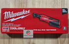 New Milwaukee M12 Cordless 3 8  Ratchet  2457-20 Kit Charger   2 0 Ah Battery