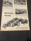 1955 1956 John Deere Tractor Line Up Ad Models 320 420 520 620 720 820 Antique