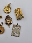Lot Of 9 Pins Charms Awards Lapel Pendant Mixed Assortment