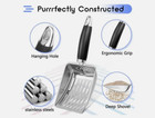 Stainless Steel Cat Litter Scoop metal Cat Litter Scoop kitty Metal Scooper     