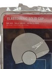 Speedo Elastomeric Solid Swim Cap Unisex One Size Silicone Black Latex Free